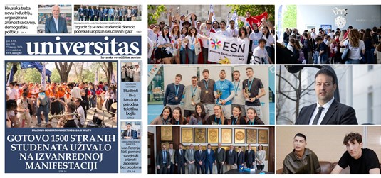 Iz tiska je izišao novi broj Universitasa, uzmite svoj besplatni primjerak